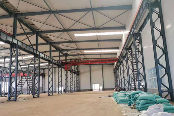 裝配式鋼結構空間框架工廠車間倉庫棚樓